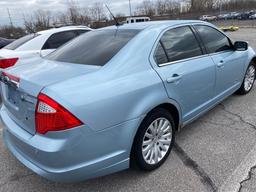 2010 Light Blue Ford Fusion Hybrid