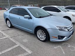 2010 Light Blue Ford Fusion Hybrid