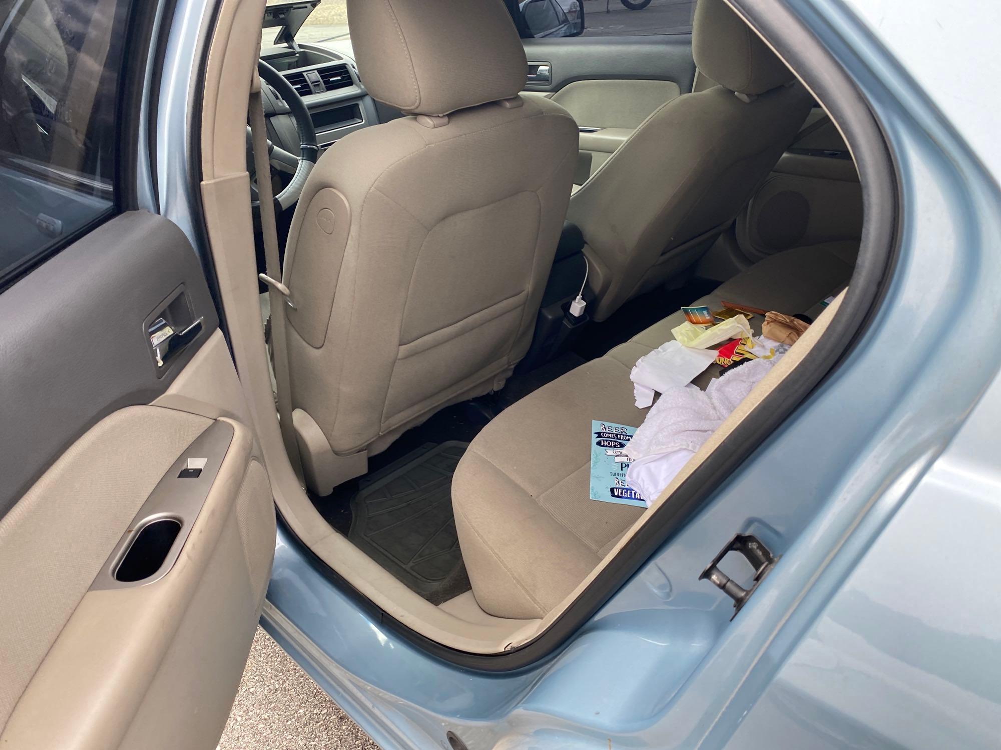 2010 Light Blue Ford Fusion Hybrid