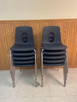 Library (L)- (10) Academia Model 129 Desk Chairs