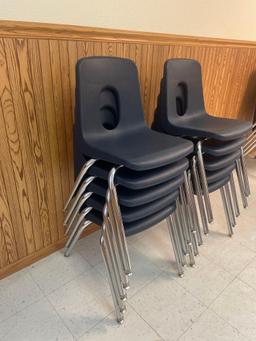 Library (L)- (10) Academia Model 129 Desk Chairs