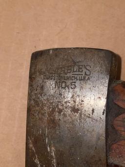 DR- Marbles No. 5 Vintage Hatchet