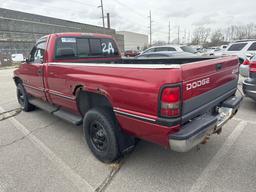 1997 Maroon Dodge Ram Pickup