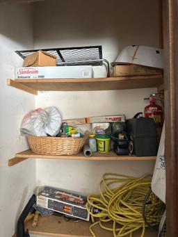 G- Contents of Garage Closet