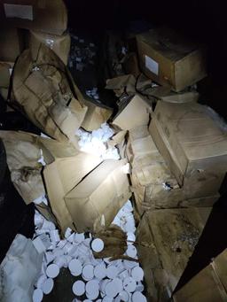 Outside- Titled Semi Trailer and Contents