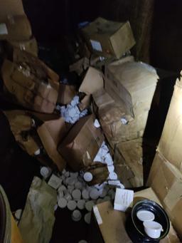 Outside- Titled Semi Trailer and Contents