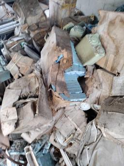 Front Garage (FG))- Large Lot of Dishes and Shrink Wrapping Machines