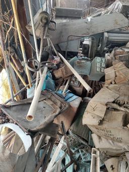 Front Garage (FG))- Large Lot of Dishes and Shrink Wrapping Machines