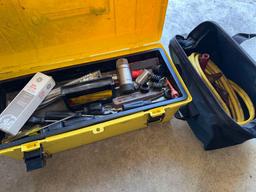 G- Tool Box With Contents and Jumper Cables