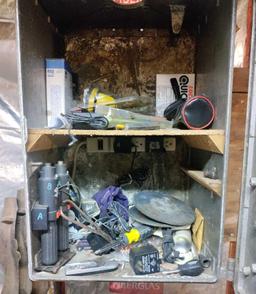 G1- Traffic Control Aluminum Box and Contents