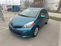 2014 Green Toyota Yaris