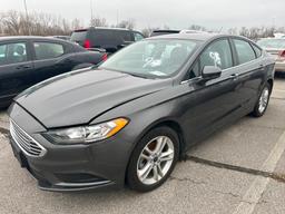 2018 Grey Ford Fusion