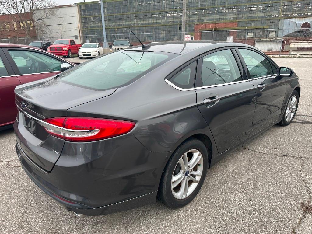 2018 Grey Ford Fusion