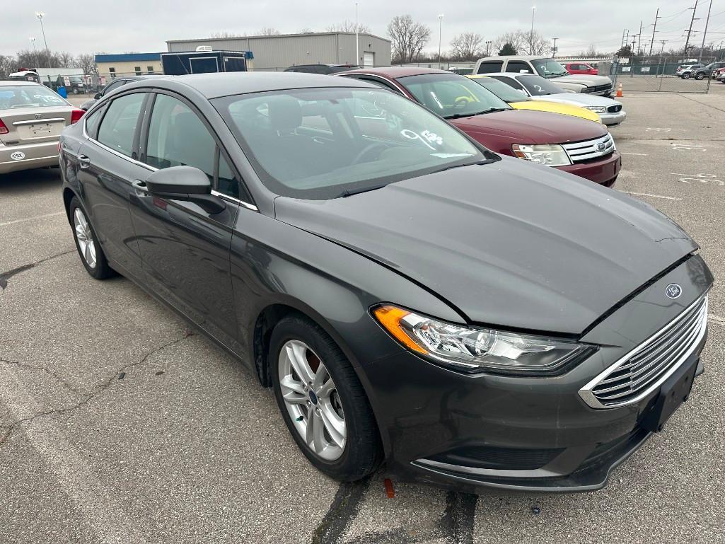 2018 Grey Ford Fusion