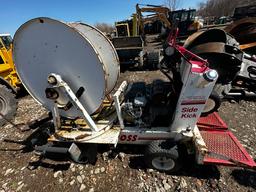 Hydraulic power unit cable puller