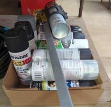 Spray paint and can spray gun