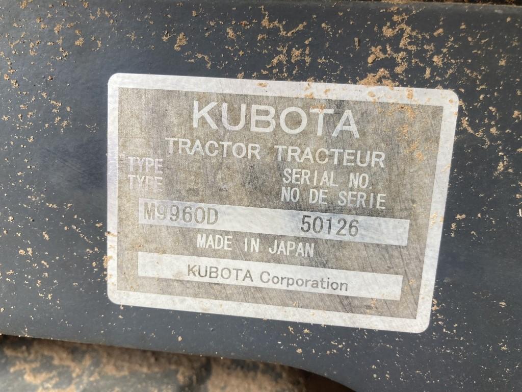 Kubota M9960 Tractor