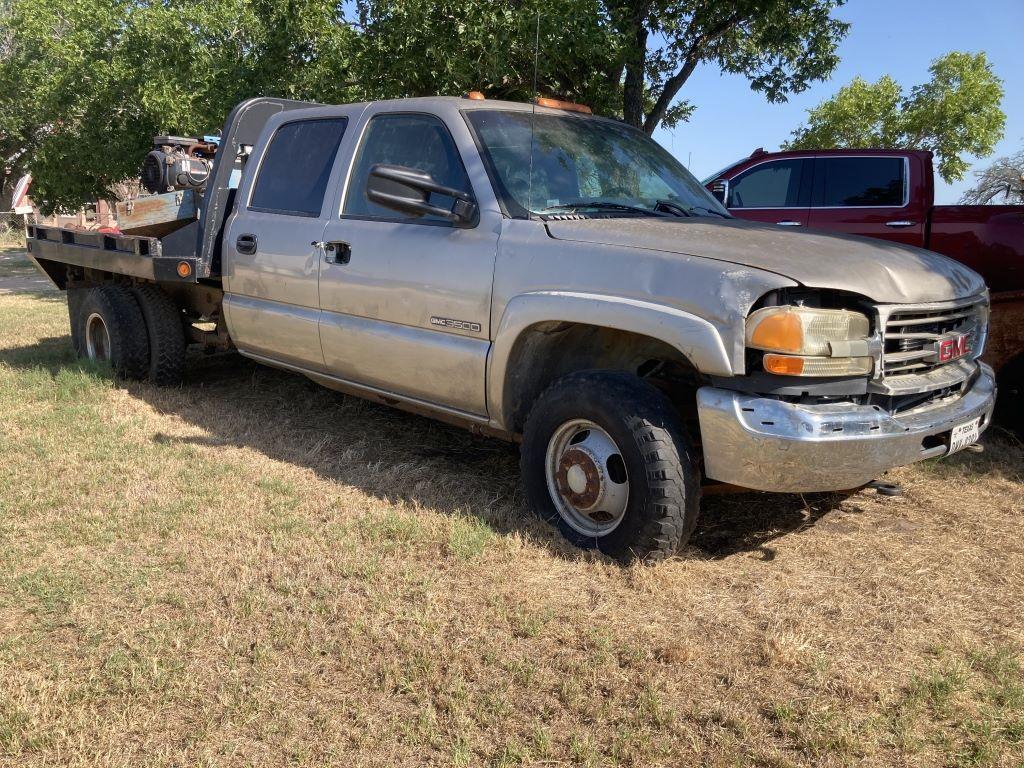 2001 GMC 3500 4x4 Dually