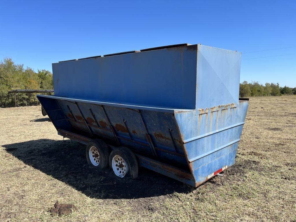 15ft Bulk Feeder on wheels