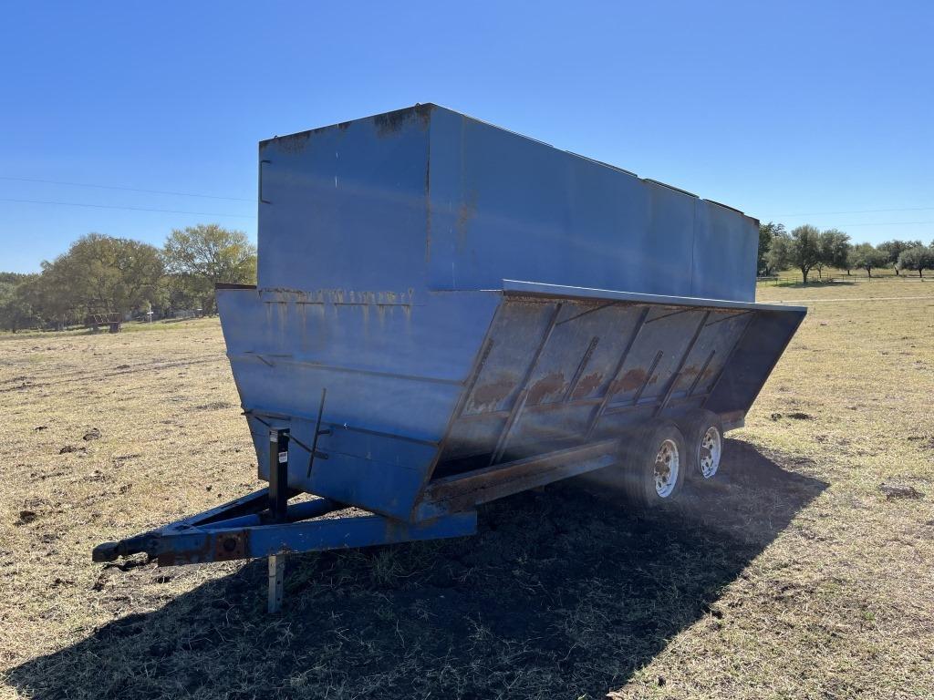 15ft Bulk Feeder on wheels