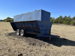15ft Bulk Feeder on wheels