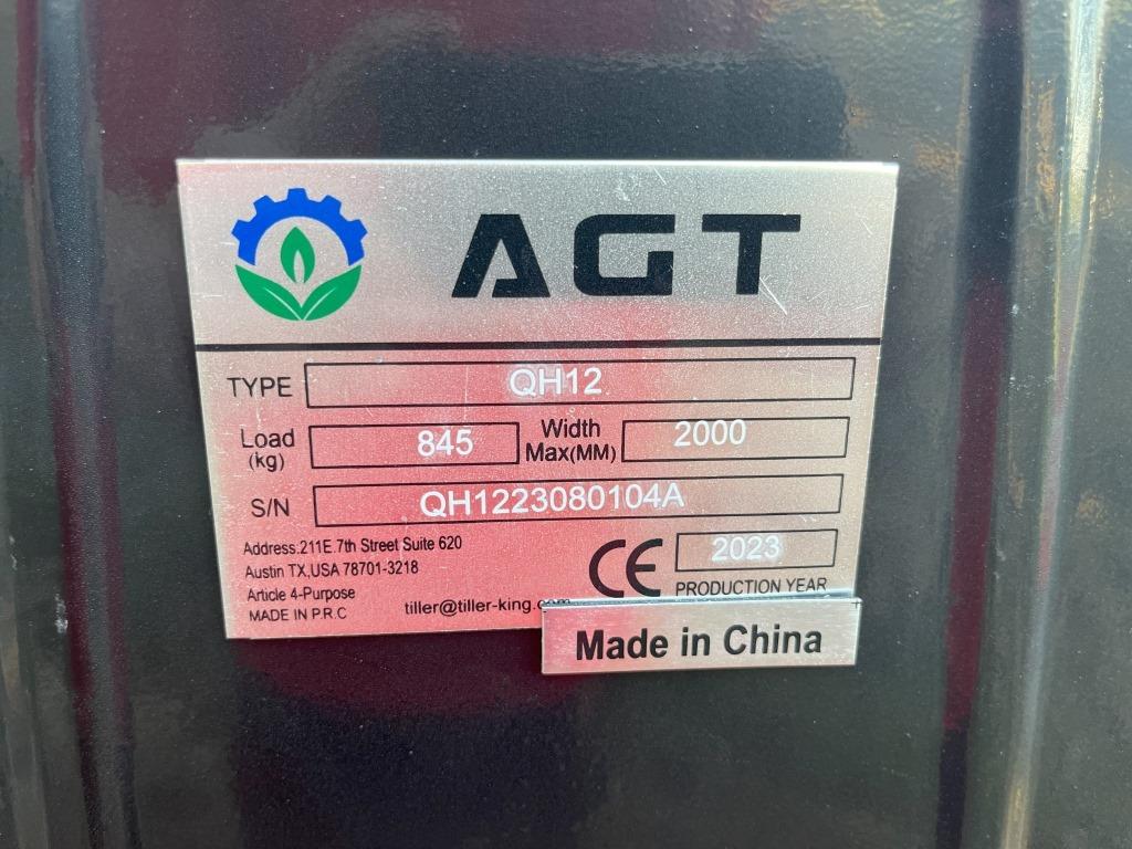 2023 AGT QH12 Mini Excavator