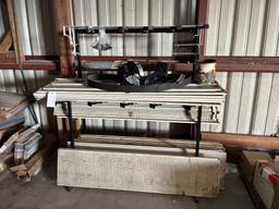 Rack, Shelving Parts, Contents