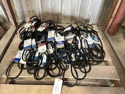 Small Pallet of Belts