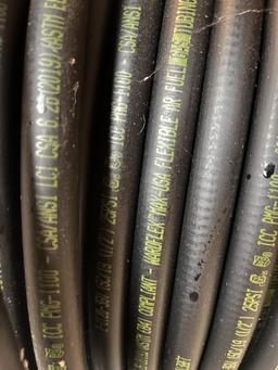 Spool of 1/2" BLK Fuel-gas Flex Tubing