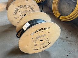 Spool of 1/2" BLK Fuel-gas Flex Tubing