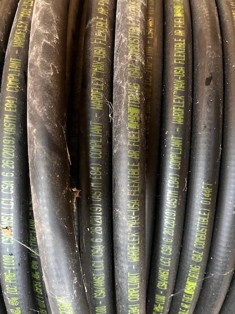 Spool of 1/2" BLK Fuel-gas Flex Tubing