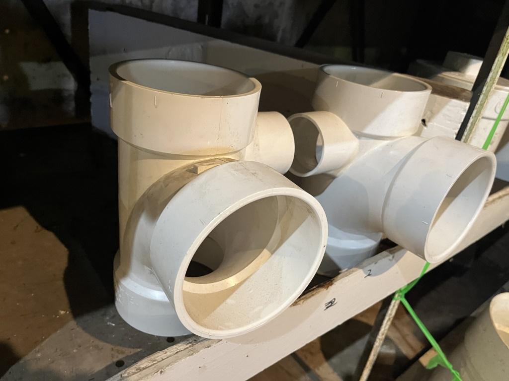 6" x 4" Reducers & 4" x 4" x 4" x 2" Tee's