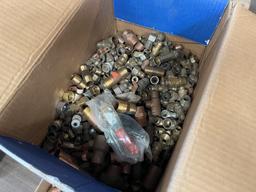 2 Boxes of Misc Brass & Copper Fittings