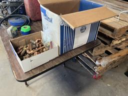 2 Boxes of Misc Brass & Copper Fittings