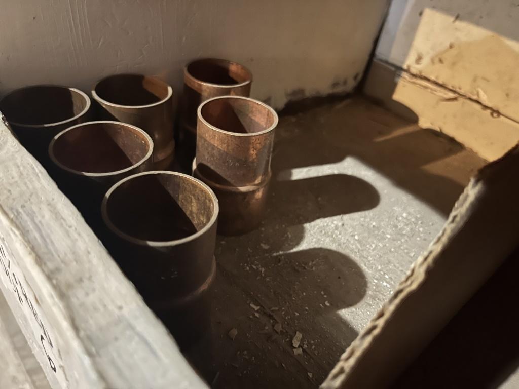 Qty of Copper Tee's & Reducer Couplings