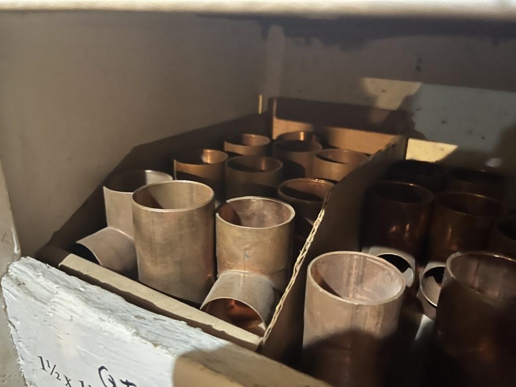 Qty of Copper Tee's & Reducer Couplings