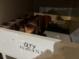 Qty of Copper Tee's & Reducer Couplings