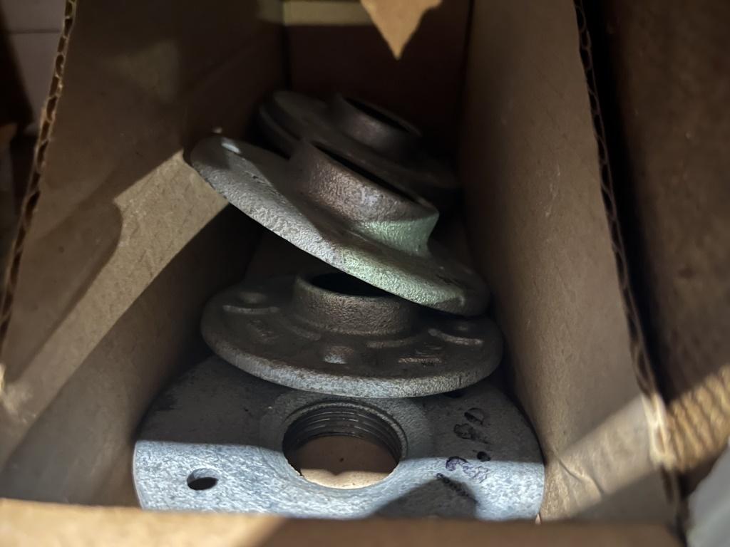Qty of 1" & 1 1/4" Galvanized Nipples