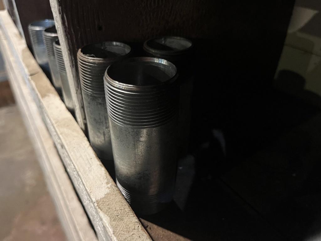 Qty of 1" & 1 1/4" Galvanized Nipples