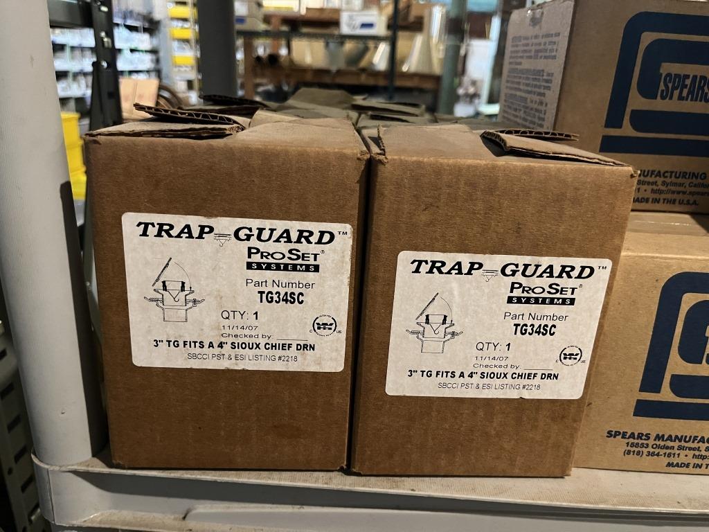 Qty of Lav Guards, Trap Guards, & Plugs