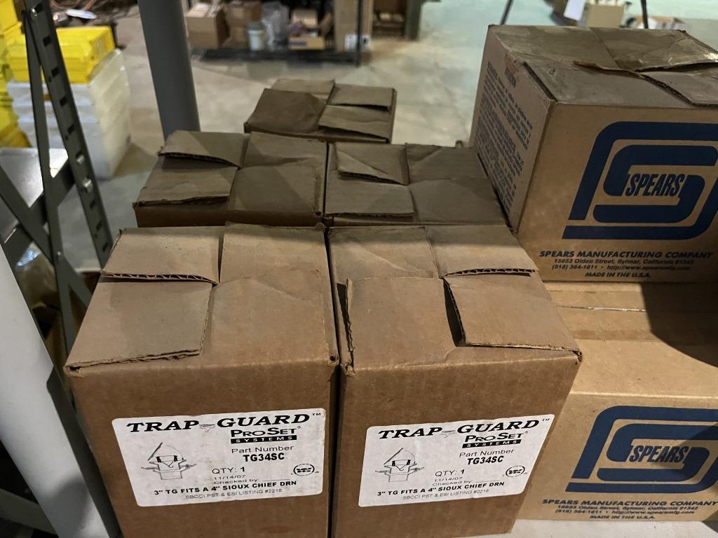 Qty of Lav Guards, Trap Guards, & Plugs