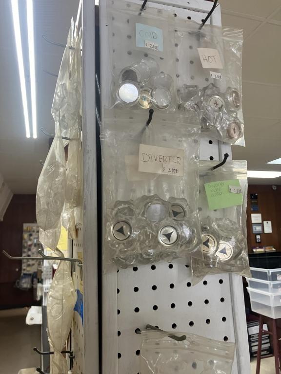 Faucet Buttons and Other Repair Parts