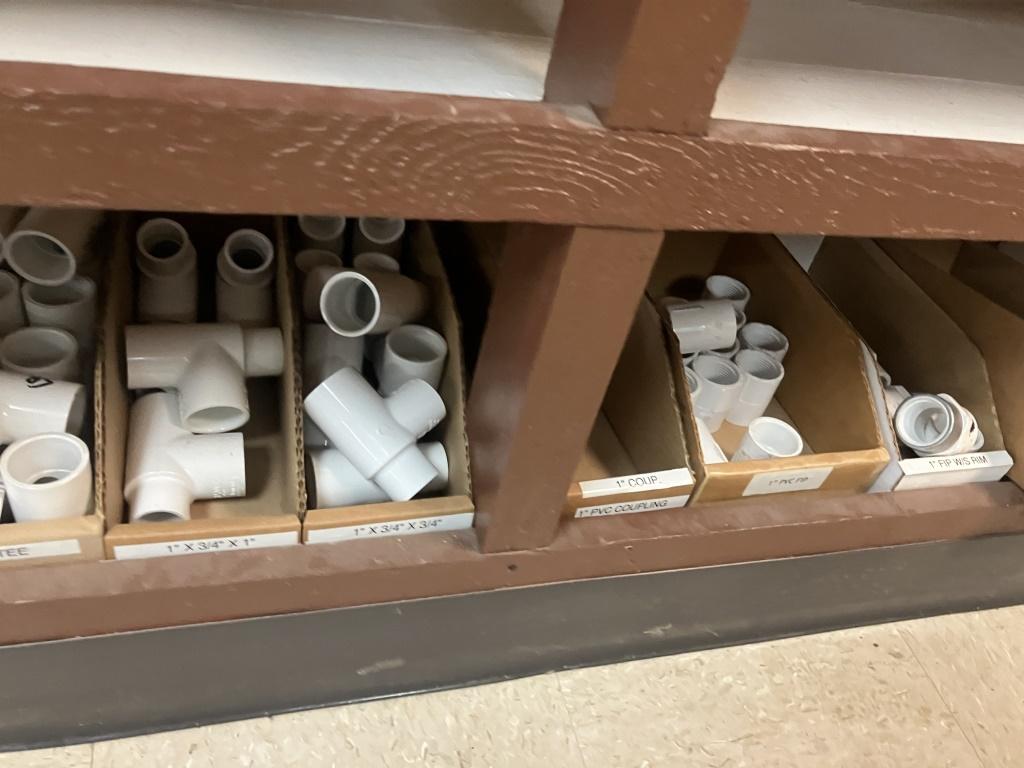 Lg Qty of 1" PVC Fittings