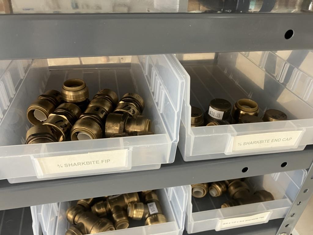 Qty of 3/4" Sharkbite Fittings
