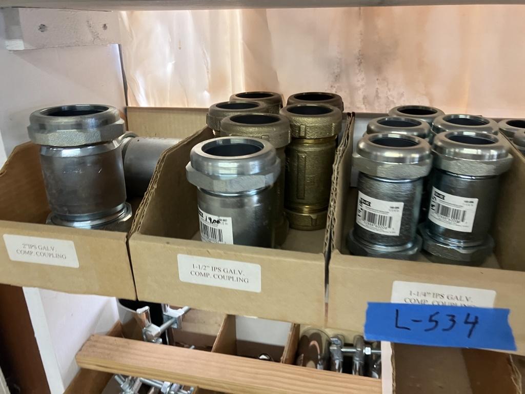 1/2" to 2" IPC Galv Compression Couplings