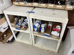 2 Poly shelves