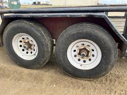 20' x 81-1/2" T/A GN Pipe Top UT Trailer