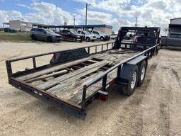 20' x 81-1/2" T/A GN Pipe Top UT Trailer