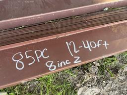 85 pc of 8" Z-purlin