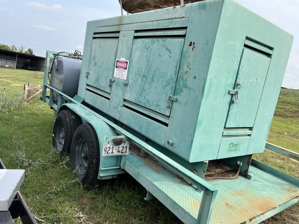 Trailer Mounted 350KW Onan Generator